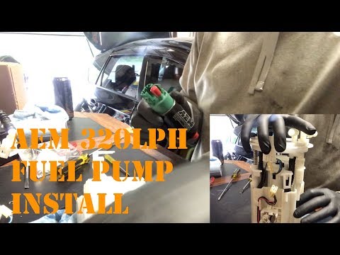 AEM 320lph Fuel Pump Install