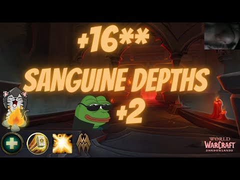 Sanguine Depths +16 Venthyr Holy Paladin[Fortified, Spiteful, Volcanic] /w Commentary