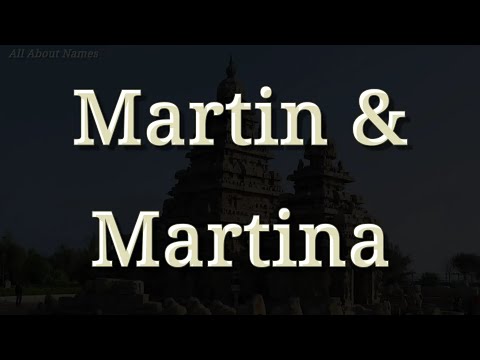 How to Pronounce Martina and Martin Differently - Pronunciation and Meaning