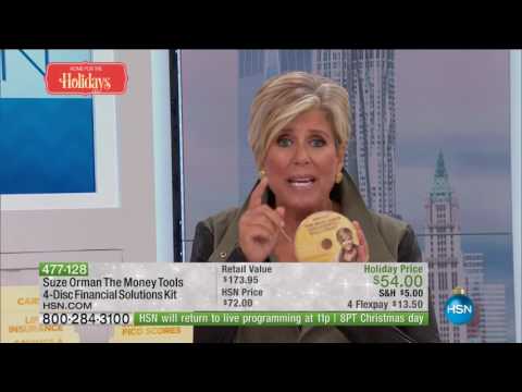 HSN | Suze Orman Financial Freedom Hour 12.25.2016 - 01 AM