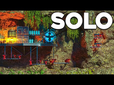 I Built The BEST Solo Rathole On ARK PvP...