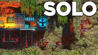 I Built The BEST Solo Rathole On ARK PvP...