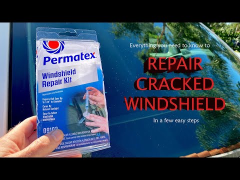 DIY Windshield Crack Repair with Permatex – Step by Step