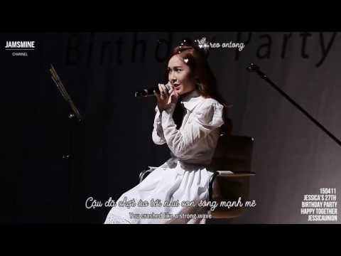 150411JESSICA JUNG (제시카) "I'M IN LOVE" performance Jessica's 27th Birthday Party