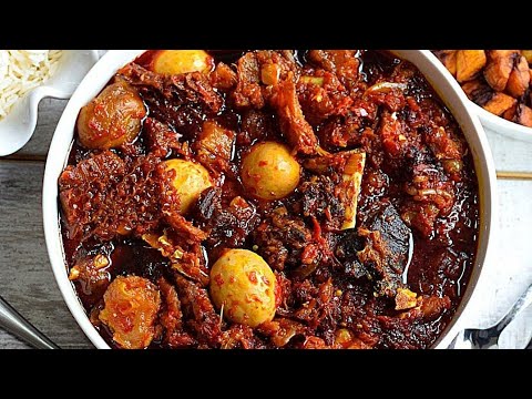 OFADA SAUCE RECIPE - OFADA STEW - NO FAIL RECIPE | SISI JEMIMAH
