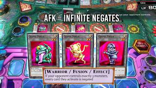 This Deck Negates Everything While AFK