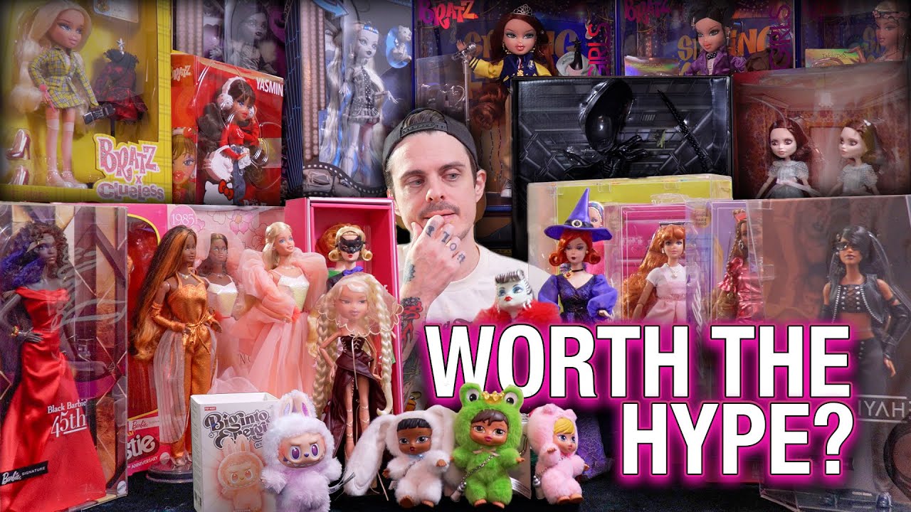 I Bought and Ranked the Most HYPED Dolls of 2025 -- Barbie, Bratz, Monster High