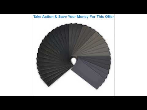 Review 20Pcs Wet Dry Sandpaper  High Grit 1000/2000/3000/5000/7000 Sandpaper Sheets Assortment For