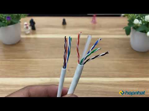 Video review Cáp mạng Legrand Cat6 UTP PVC 032755