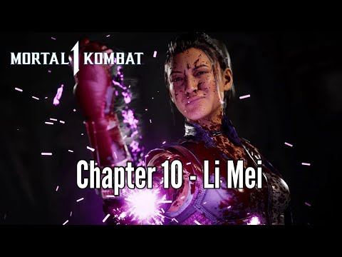 MORTAL KOMBAT 1 STORY MODE walkthrough Gameplay Part 10 - (LI MEI)