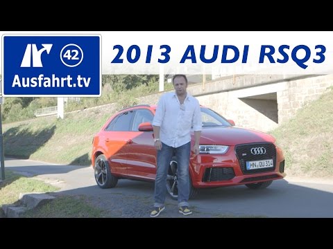2013 Audi RS Q3 quattro -  Fahrbericht der Probefahrt / Test / Probefahrt