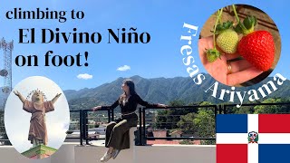 The COLDEST Place in the Caribbean! CONSTANZA Travel Vlog - El Divino Niño, Fresas Ariyama, AirBnB