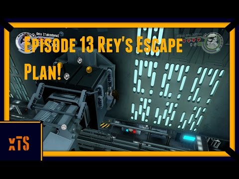 Lego Star Wars The Force Awakens : Episode 13 Rey's Escape Plan!