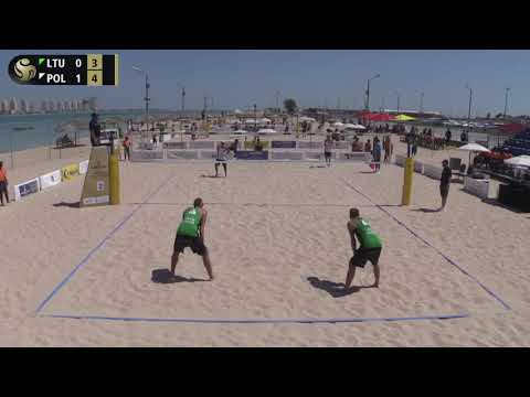Bachvolley Doha 4Star Rudol Szalankiewicz POL vs  Rumsevicius Kazdailis LTU QT FIVB
