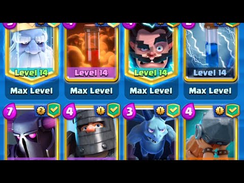Pekka Bridge Spam Top Ladder +7400 Trophies in Clash Royale! 🔥