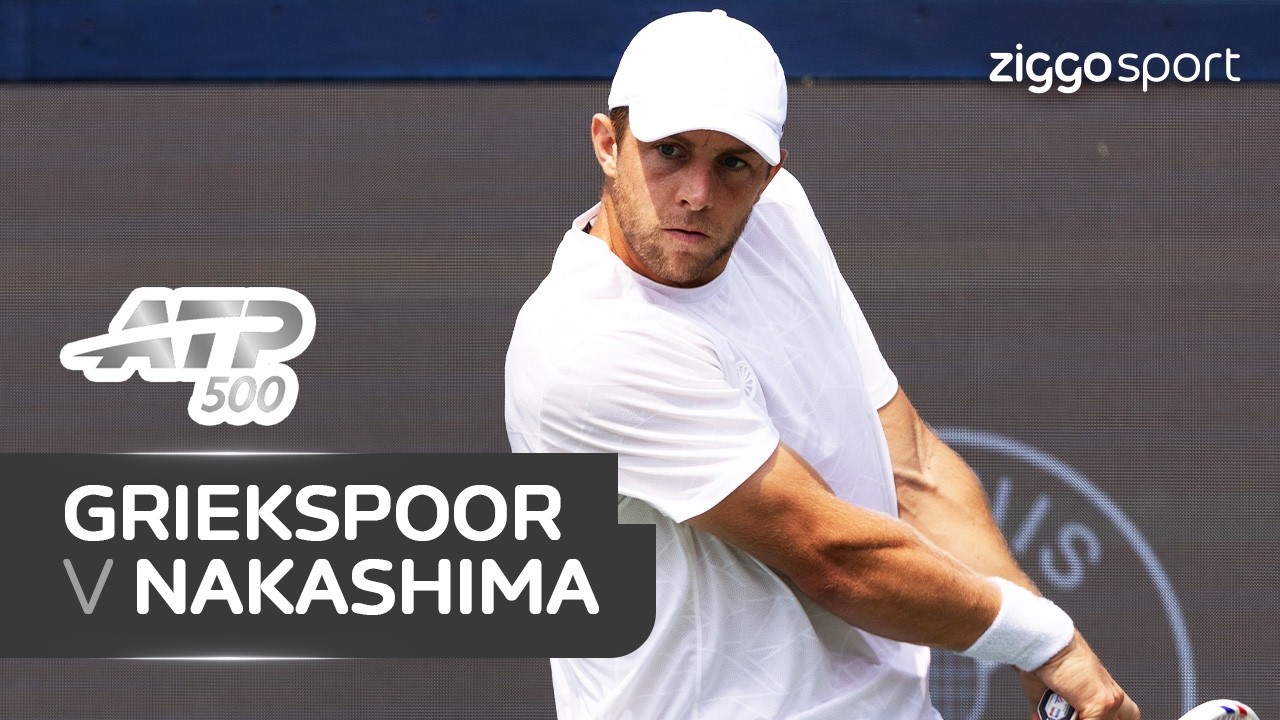 SPANNENDE TIEBREAK VOOR DE OVERWINNING IN WENEN! 🥵 | Griekspoor vs Nakashima | ATP 500