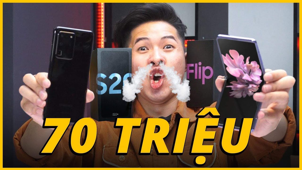 CHƠI LỚN UNBOX GALAXY Z FLIP VÀ S20 ULTRA 70 TRIỆU VỪA VỀ VIỆT NAM!!!