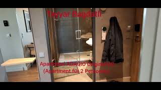 ROOMTOUR Aparthotel ADAGIO Original HD, Apartment für 2 Personen, Zimmer Nr. 112