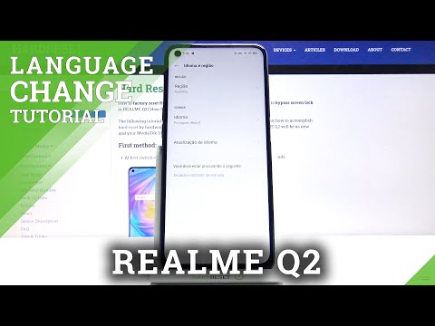 How to Change System Language in REALME Q2 – Change Language