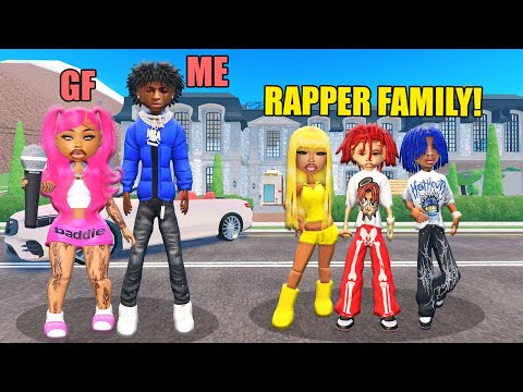 We Made The MOST REALISTIC RAPPER FAMILY In LIFETOGETHER RP... We Had A RAP BATTLE!!