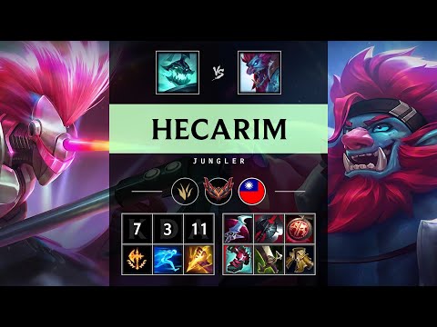 Hecarim Jungle vs Trundle - TW Grandmaster Patch 25.14