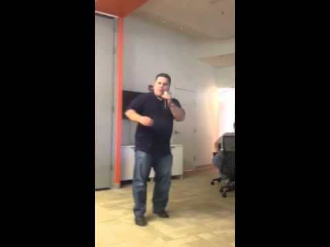 Greg Bottenhorn sings beastie boys.