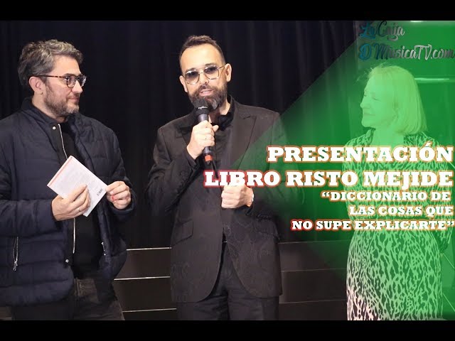 Vídeo relacionado con Diccionario de las cosas que no supe explicarte