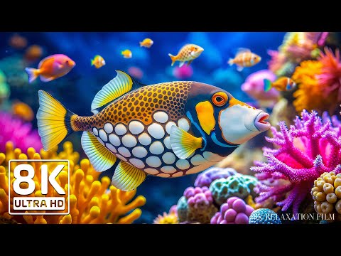 Underwater World 8K ULTRA HD 🐠 Explore Marine Life & Sea Animals with Relaxing Music for Sleep #3