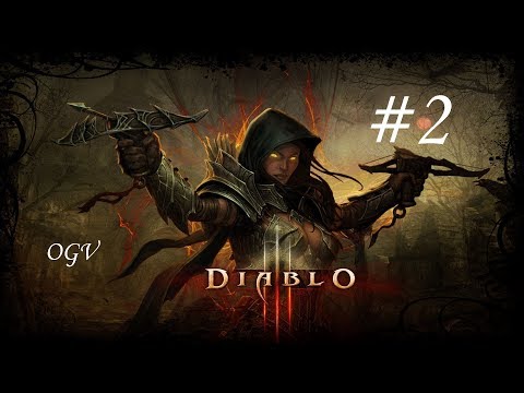 DIABLO 3 ACT 1 PART 2 FEMALE DEMON HUNTER Walkthrough No Commentary
