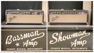 Video thumbnail for Bassman Vs Showman - Blackface Fender Comparison! by Johan Segeborn