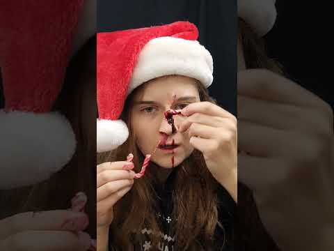 SFX Makeup Removal Merry Crisis 🎄 #art #makeup #oddlysatisfying #makeupremoval #SHORTSMASCHALLENGE