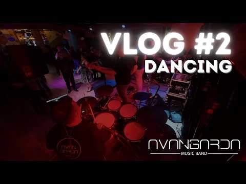 🎥 VLOG #2 - DANCING W RESTAURACJI MUZYKANTA | Avangarda Music Band | Zespół weselny Myślenice