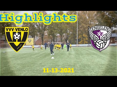 HIGHLIGHTS U12 VVV VENLO - FC ENGELEN ( 4-3 ) 13-11-2021 #jeugdvoetbal #nederland