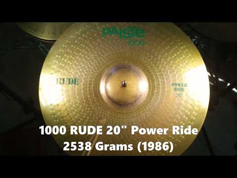 VIDEO! Paiste 20