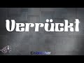 Eisbrecher – Verrückt | English Lyrics | Lyric Video