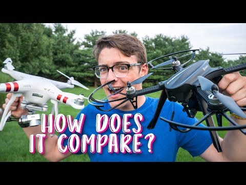 CHEAP COMPETITOR TO THE DJI PHANTOM 3 STANDARD?? || Eachine EX2H Review