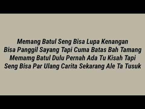 MANTAN 2 - Willy Sopacua (lyrics/lirik)