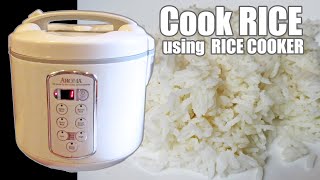 How to Cook Rice - Aroma Rice Cooker - Cooking White Rice Recipe - Rice to Water Ratio - HomeyCircle
