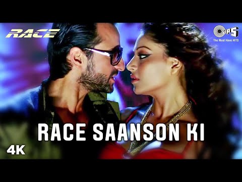 Race Saanson Ki Full Video | Sunidhi Chauhan, Neeraj | Saif Ali Khan & Bipasha | Race Movie Song