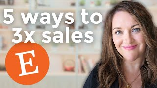 How I TRIPLED My Etsy Shop Sales - Get More Digital Product Sales