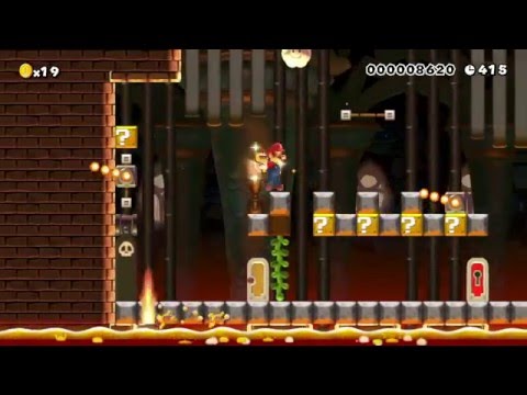 Inferno Castle by ☆★☆Ryan★☆★ - SUPER MARIO MAKER - NO COMMENTARY 1AH