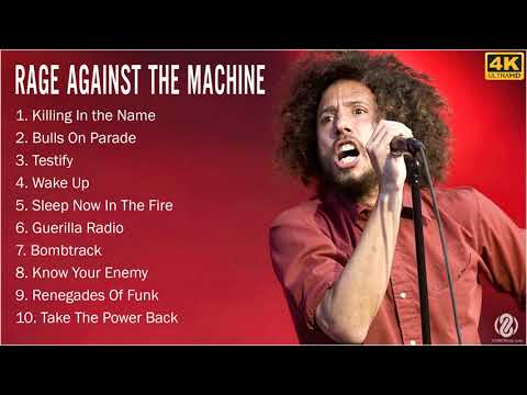[4K] Rage Against the Machine Full Album - Rage Against the Machine Greatest Hits -  Best Songs 2021