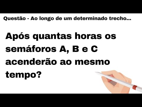 QUESTÃO DE CONCURSO 03 - MATEMÁTICA USANDO MMC - banca Vunesp #concurso