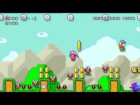 Super Mario Maker 2 🔧 Endless Challenge 9065 - 9072