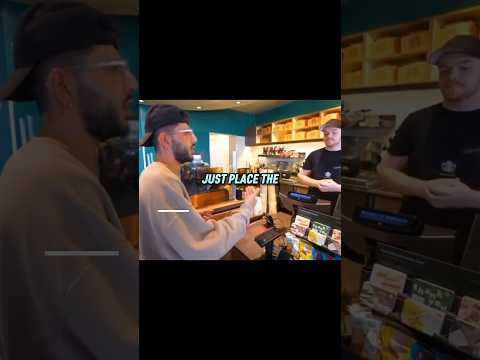 Famous Influencer “Brawadis” confronts Starbucks worker #fazerug #brawadis #fazerugshorts #faze