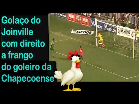 Golaço do Joinville com direito a frango do goleiro da Chapecoense Joinville 1 x 2 Chapecoense