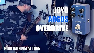 Video thumbnail for Joyo ARGOS overdrive - METAL CHUG test by Alen Alekke Babin