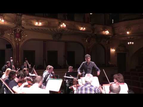 Dress Rehearsal /  Generalprobe Mozart  8. April 2017