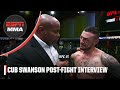 Cub Swanson got emotional after win at #UFCVegas78 | ESPN MMA