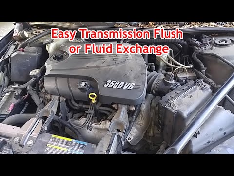 Chevy Impala 3.5L V6 ATF Transmission Fluid Flush / Exchange (Simple, quick and easy)